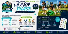Learn Phase GameOnGolf Junior Academy Term 4 2026