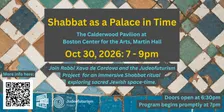 Shabbat as a Palace in Time