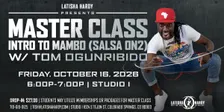 LHDC October Master Class: Intro to MAMBO!