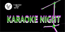 Hamilton Big Band: Karaoke Night