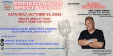 Comedy Spectatular with Angelo Tsarouchas