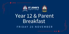 Year 12 & Parent Breakfast