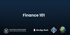 Finance 101 - Bendigo Bank Clubs SA Club Development Program