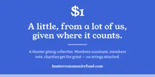 Hunter Community Fund Launch