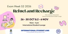 Exams Refuel and Recharge - S2 2026