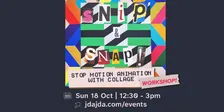 Snip & Snap: Stop motion with collage workshop!