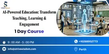AI-Powered Education: Transform Teaching, Learning & Engagement in 1 Day | Perth