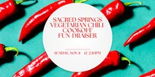 Sacred Springs Vegetarian Chili Cookoff FUNdraiser