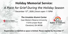 UH Adler Bereavement Programs Holiday Memorial Service
