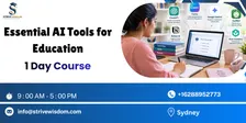 Essential AI Tools for Education : 1 Day Training in Sydney