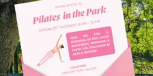Pilates in the Park
