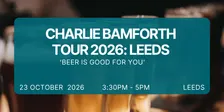 Great Northern Section: Charlie Bamforth Talk in Leeds