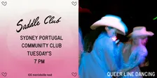 Saddle Club October Weekly Line Dance Classes