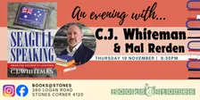 Books@Stones event: Seagull Speaking: From One Soldier to Another by C.J. Whiteman