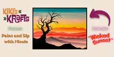 "Wicked Sunset" Paint and Sip with Nicole