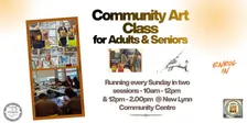 Community Art Class at New Lynn Community Centre