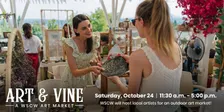 Art & Vine: A WSCW Art Market October 24
