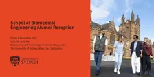 School of Biomedical Engineering Alumni Reception
