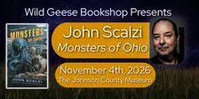 John Scalzi at The Johnson County Museum