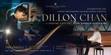 Celebrating ABC Young Performers Awards Grand Finalist Dillon Chan – A Special Concert with Konrad Olszewski