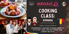 MOSAIC Cooking Class: Romania | Association of the Romanian Community in SA