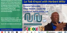 La Tab Kreyol with Herbert Wiltz
