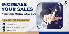 Increase Your Sales: Presentation Mastery in Two Days
