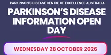 Parkinson's Disease Information Open Day 2026
