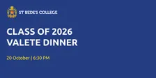 Class of 2026 - Valete Dinner