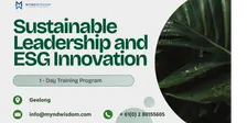 Sustainable Leadership & ESG Innovation | 1 Day Workshop in Geelong