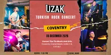 UZAK – Live in Coventry | Year-End Turkish Rock Night