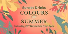 Sunset Drinks: Colours of Summer Opening