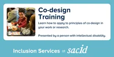 SACID Co-Design Training November 2026