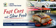 ACFSQ End of Year Social: Fast Cars and Slow Food | Member