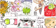 "Giving Thanks" Etegami Paint & Sip Workshop