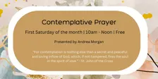 Contemplative Prayer