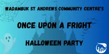 St Andrews Once Upon a Fright! Halloween party 2026