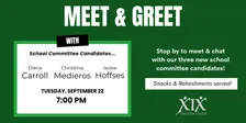Meet & Greet with Berlin/Boylston School Committee Candidates