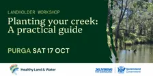 Planting your creek: A practical guide | Purga