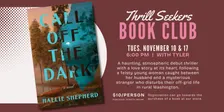 November Thrill Seekers Book Club - Night One