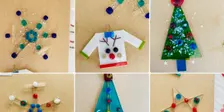 Christmas Fused Glass decorations workshop