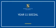 2026 Marist College Ashgrove Year 11 Social