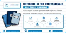 NotebookLM for Professionals: 1 Day Session in Brisbane