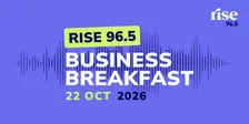 Rise 96.5 Business Breakfast - Oct 2026