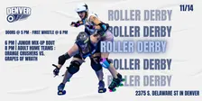 Denver Roller Derby Doubleheader November 2026
