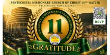 PMCC 4th Watch - Wellington Locale's 11th Church Anniversary and Thanksgiving Service