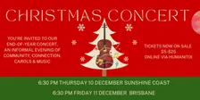 2026 Cello Dreaming Christmas Concert Brisbane