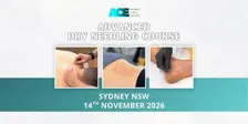 Advanced Dry Needling Course SYDNEY NSW (14 Nov 2026)