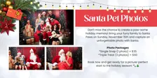 (9:20am - 9:40am) Santa Paws 2026: Santa Pet Photos