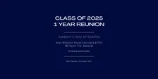 Pulteney Grammar Class of 2025 One Year Reunion